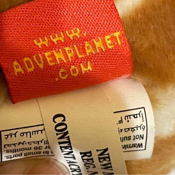 Adventure Planet One Baby Giraffe Plush So Sweet & Cute 12 Inches Long 🦒 - Picture 14 of 16